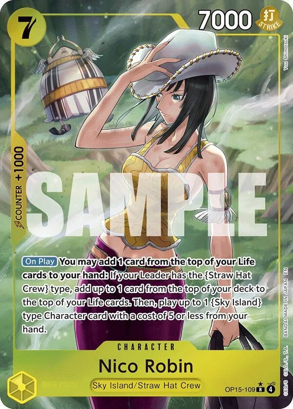 Nico Robin, Adventure on Kami's Island OP15-109