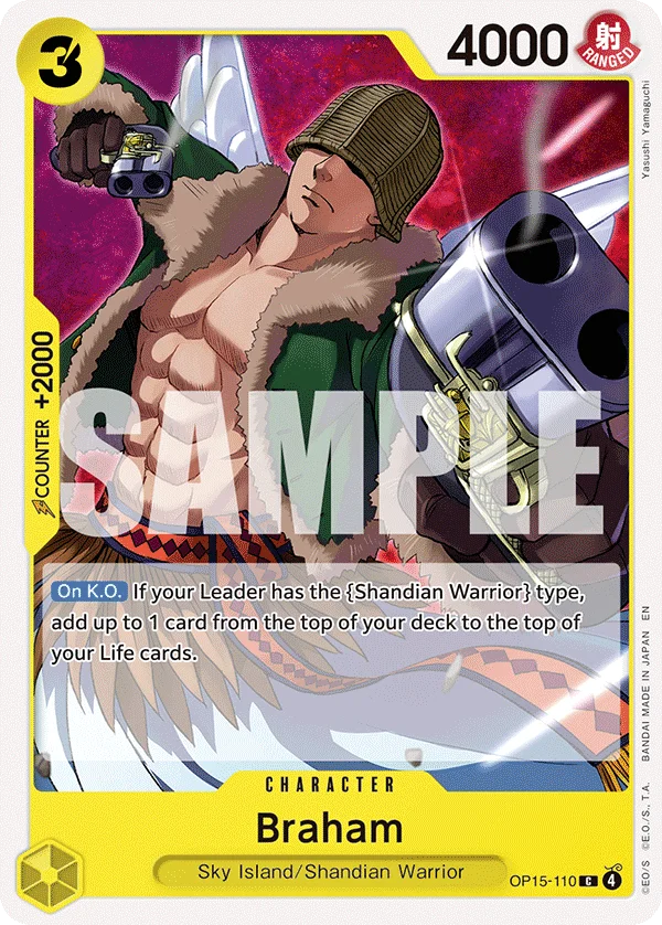 Braham, Adventure on Kami's Island OP15-110