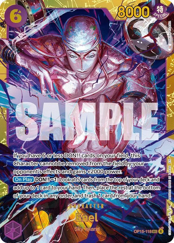 Enel, Adventure on Kami's Island OP15-118