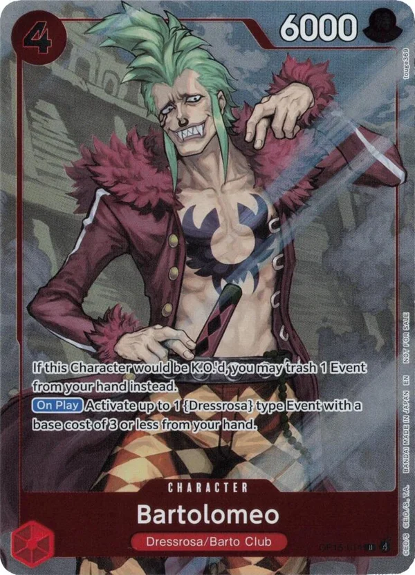 Bartolomeo, Adventure on Kami's Island OP15-014