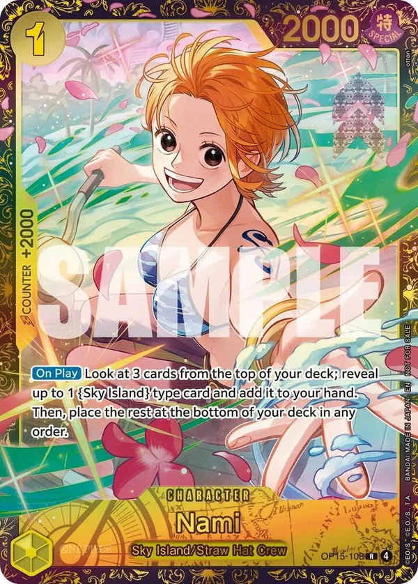 Nami, Adventure on Kami's Island OP15-108
