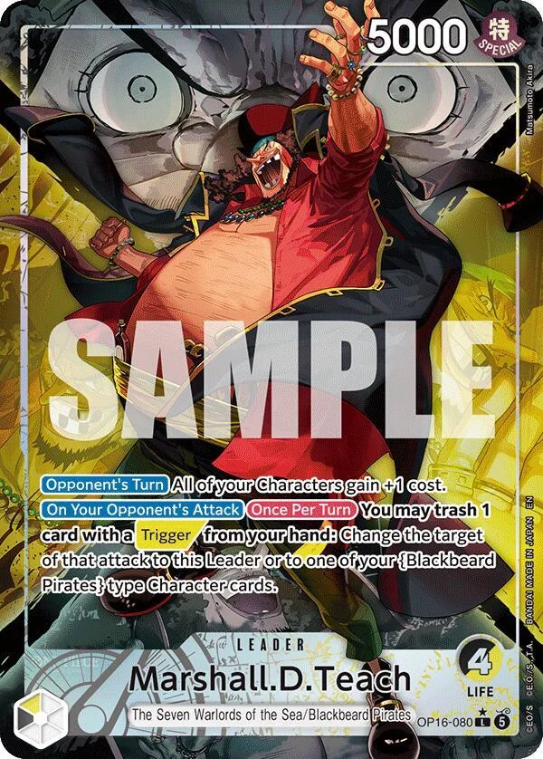 Marshall.D.Teach, The Time of Battle OP16-080