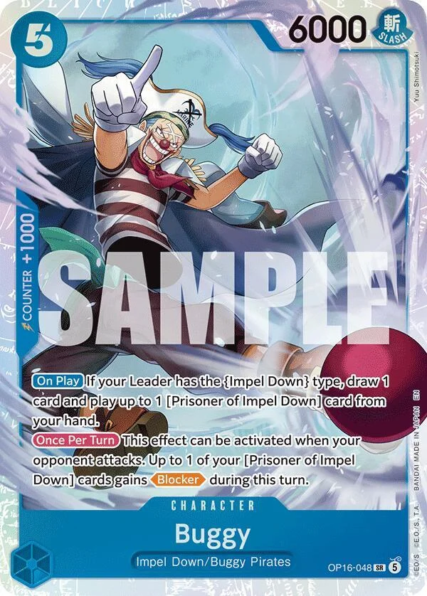 Buggy, The Time of Battle OP16-048