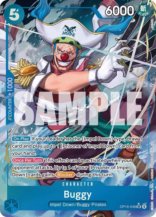 Buggy, The Time of Battle OP16-048