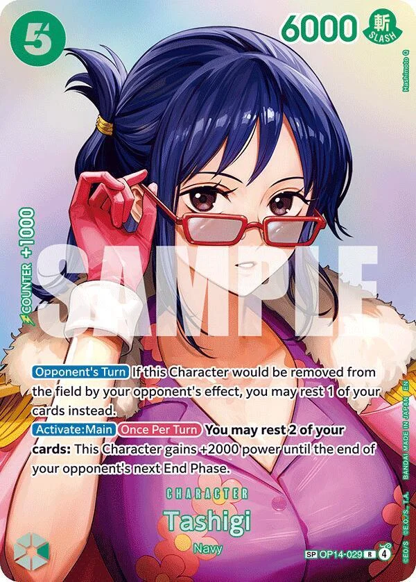 Tashigi, The Time of Battle OP14-029