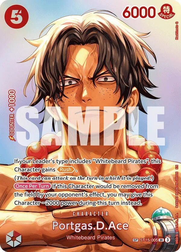 Portgas.D.Ace, The Time of Battle ST15-005