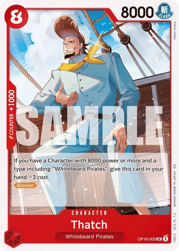 Thatch, The Time of Battle OP16-005