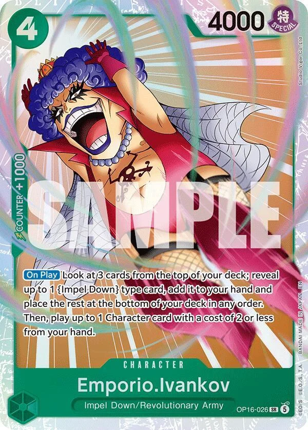 Emporio.Ivankov, The Time of Battle OP16-026