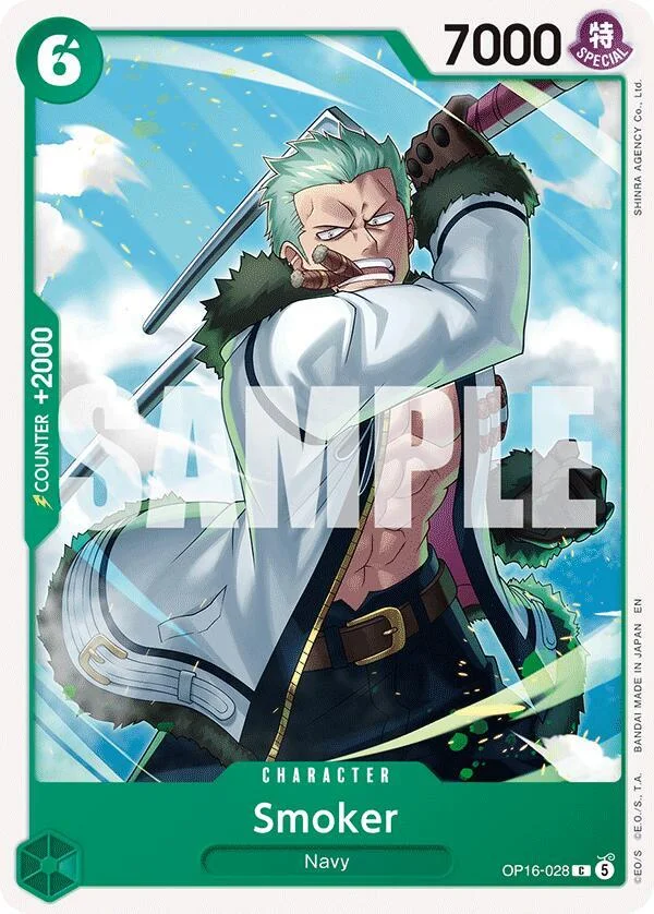 Smoker, The Time of Battle OP16-028