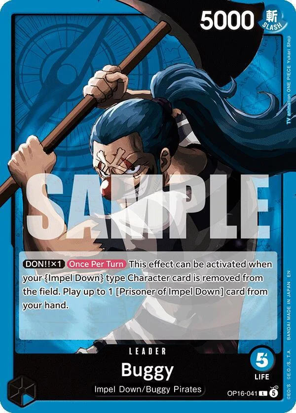 Buggy, The Time of Battle OP16-041