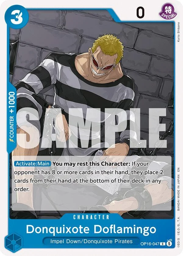 Donquixote Doflamingo, The Time of Battle OP16-047