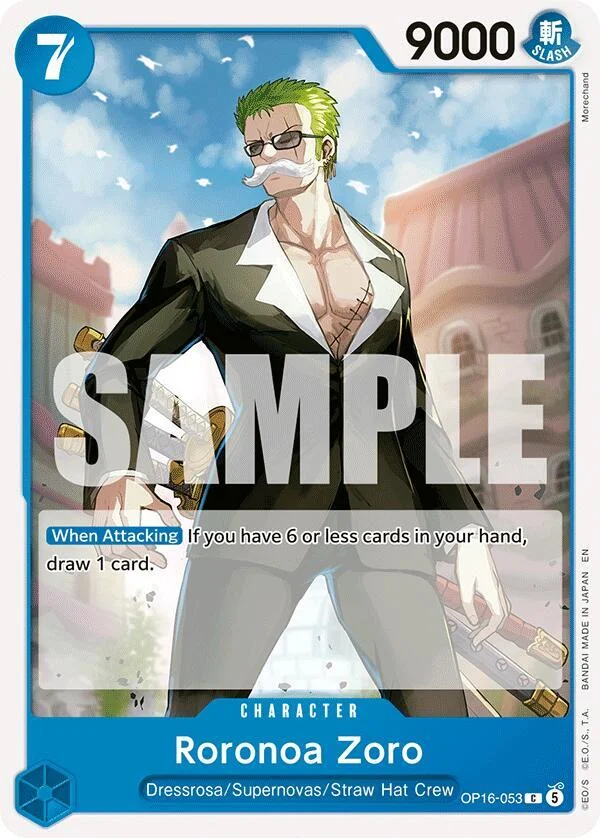 Roronoa Zoro, The Time of Battle OP16-053