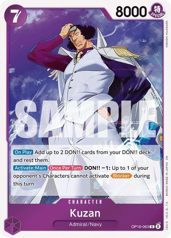 Kuzan, The Time of Battle OP16-063