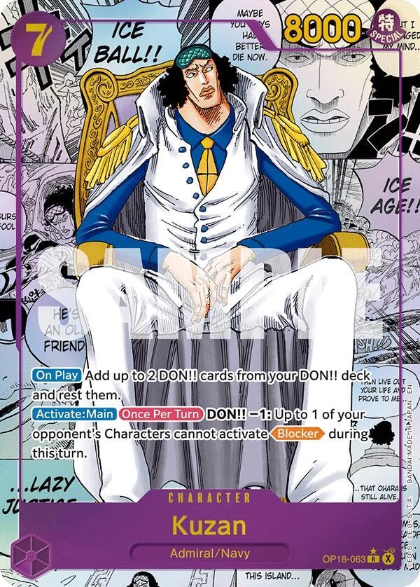 Kuzan, The Time of Battle OP16-063