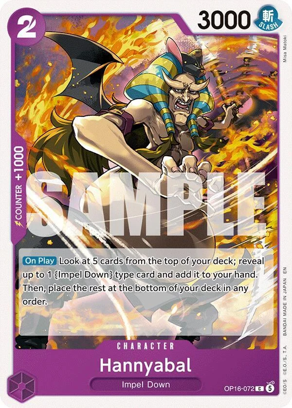 Hannyabal, The Time of Battle OP16-072
