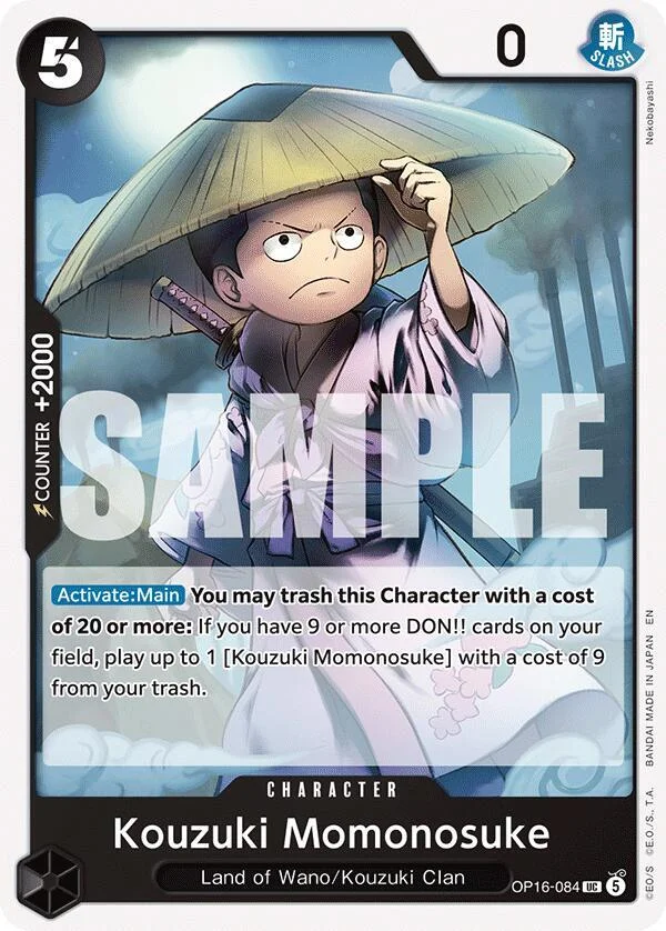 Kouzuki Momonosuke, The Time of Battle OP16-084