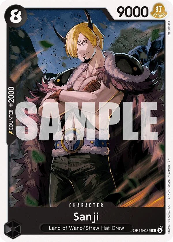 Sanji, The Time of Battle OP16-086