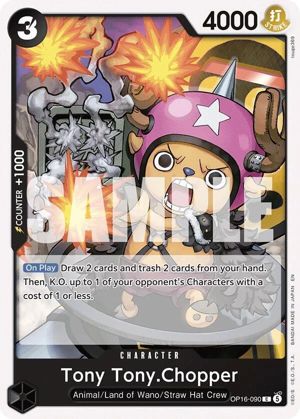Tony Tony.Chopper, The Time of Battle OP16-090