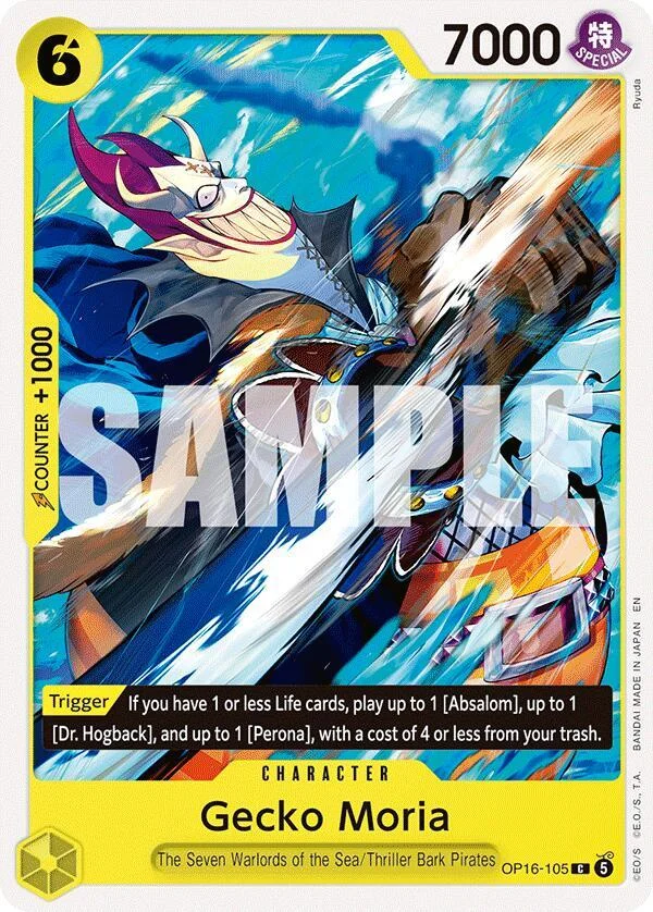Gecko Moria, The Time of Battle OP16-105
