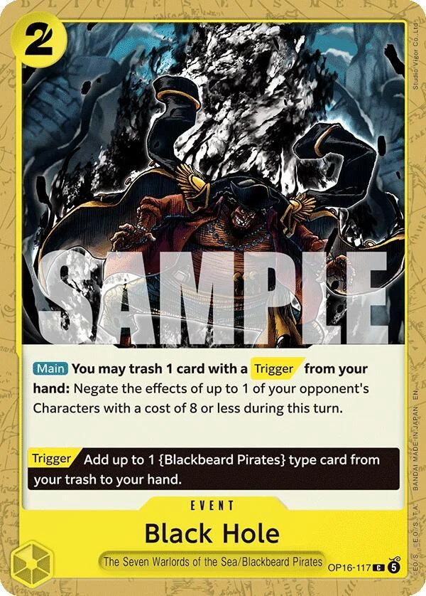 Black Hole, The Time of Battle OP16-117