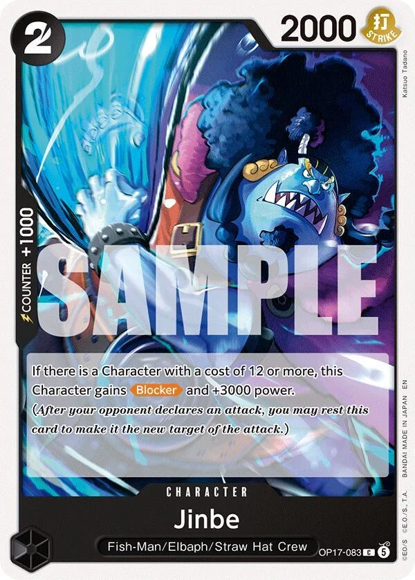 Jinbe, The World's Strongest Warriors OP17-083