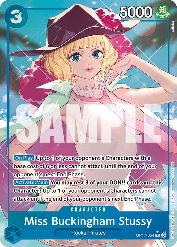 Miss Buckingham Stussy, The World's Strongest Warriors OP17-054