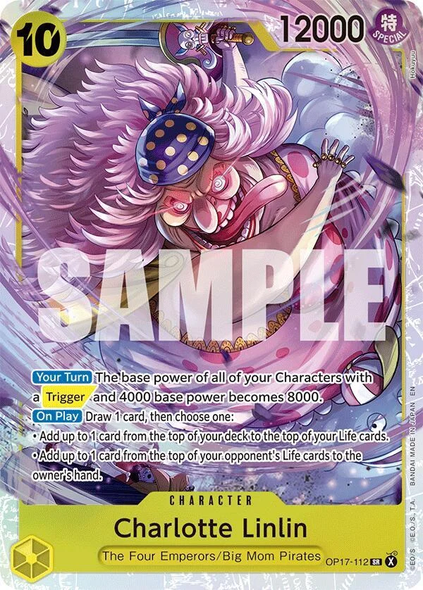 Charlotte Linlin, The World's Strongest Warriors OP17-112