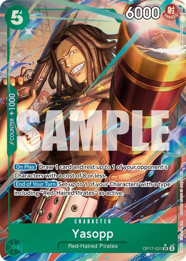 Yasopp, The World's Strongest Warriors OP17-031
