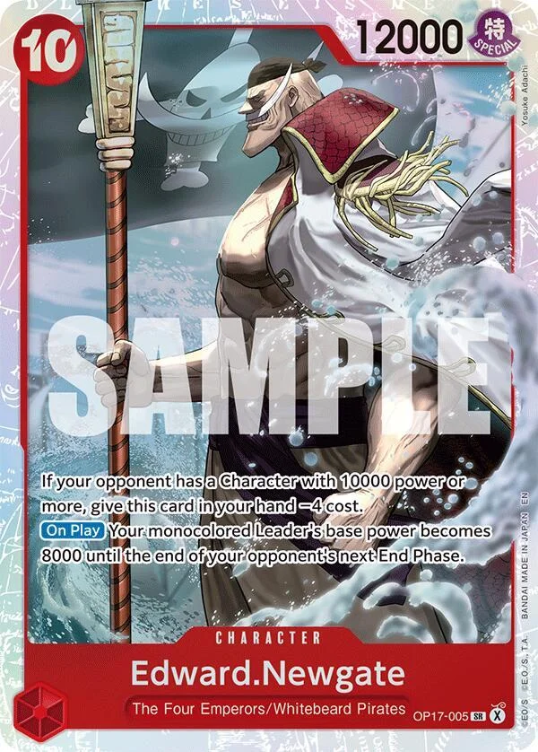 Edward.Newgate, The World's Strongest Warriors OP17-005