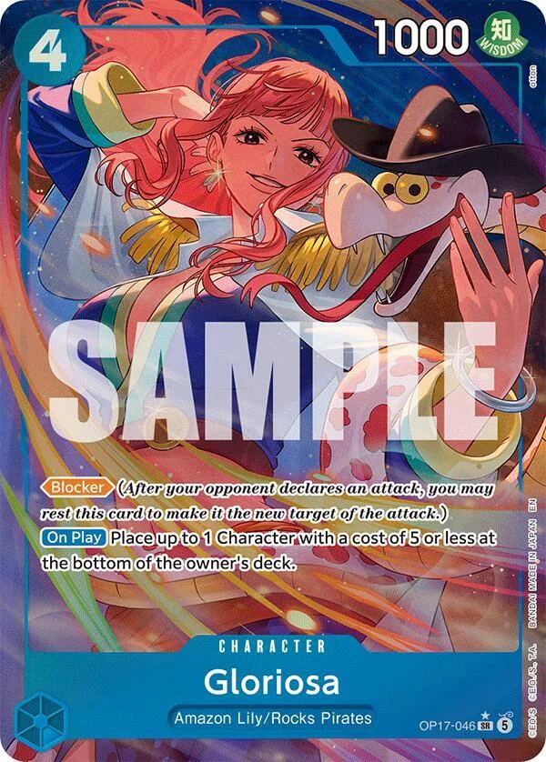 Gloriosa, The World's Strongest Warriors OP17-046