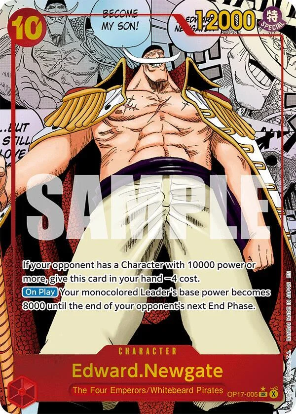 Edward.Newgate, The World's Strongest Warriors OP17-005