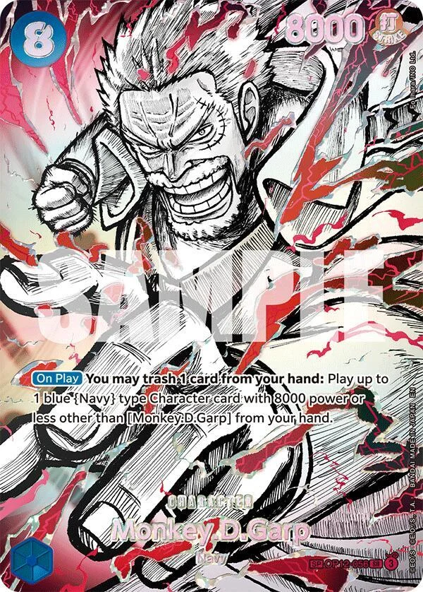 Monkey.D.Garp, The World's Strongest Warriors OP12-056