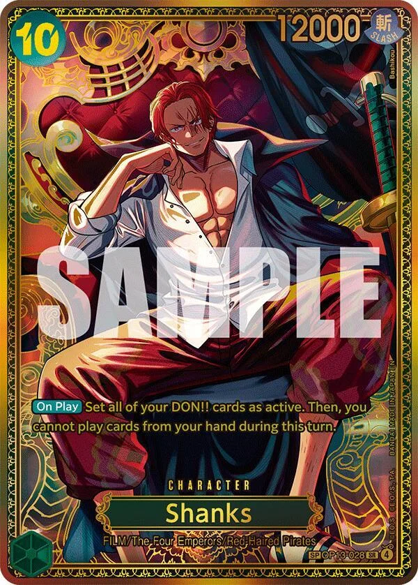 Shanks, The World's Strongest Warriors OP13-028