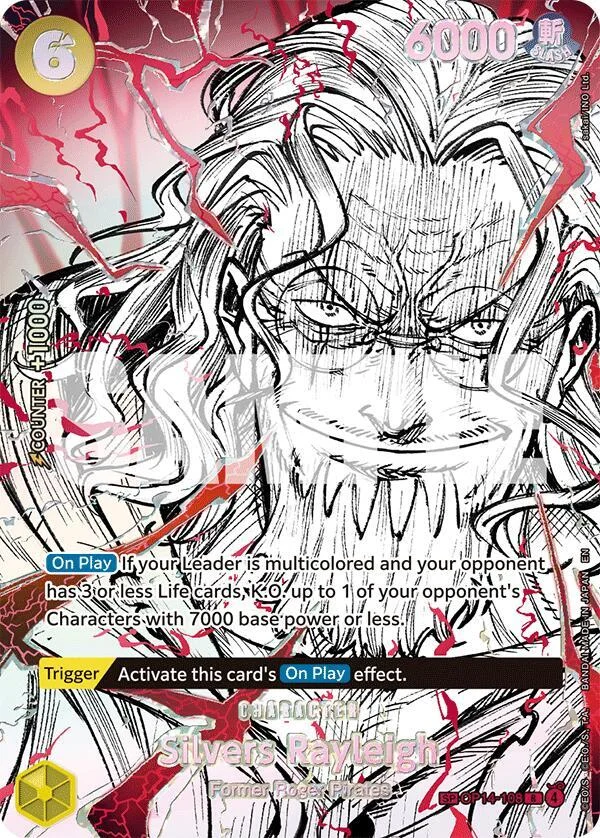 Silvers Rayleigh, The World's Strongest Warriors OP14-108