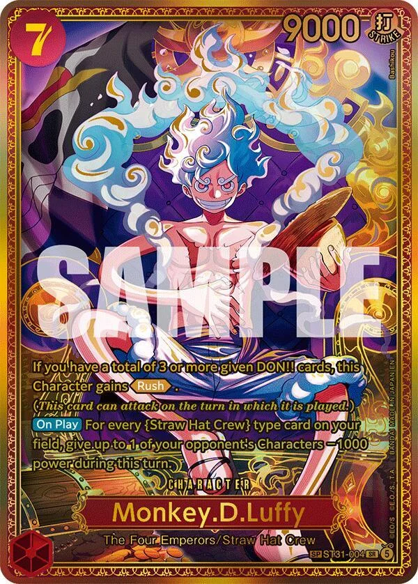 Monkey.D.Luffy, The World's Strongest Warriors ST31-004