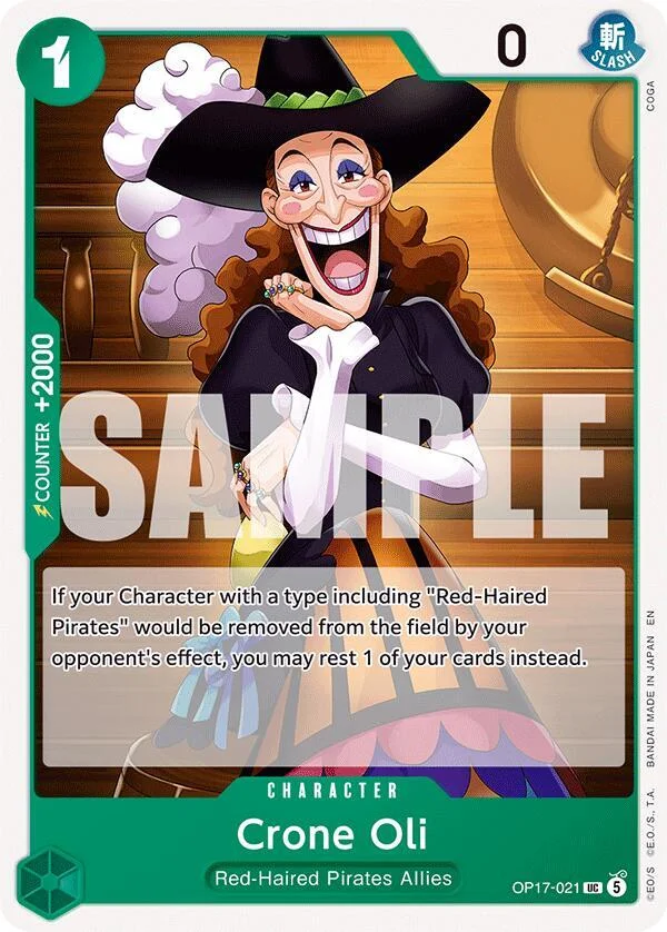 Crone Oli, The World's Strongest Warriors OP17-021