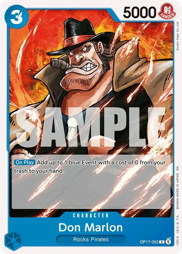 Don Marlon, The World's Strongest Warriors OP17-052