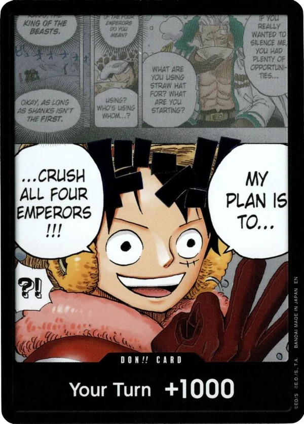 DON!! Card, The World's Strongest Warriors DON!!
