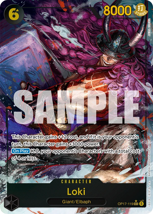 Loki, The Dominance of God OP17-119