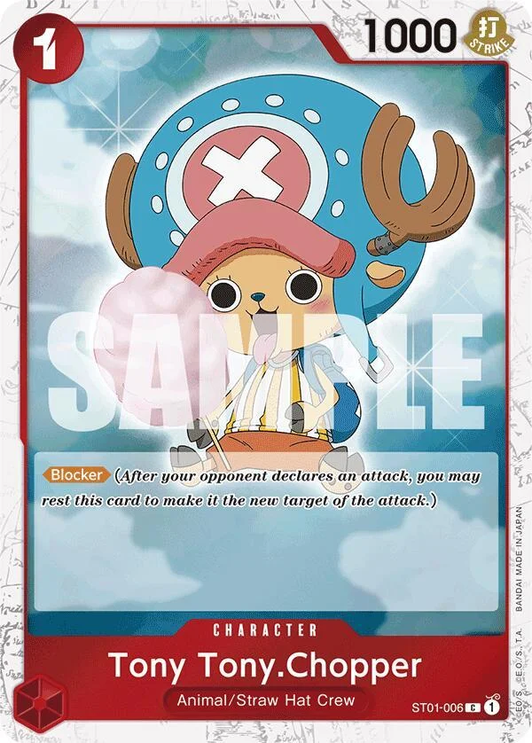 Tony Tony.Chopper, Premium Booster -The Best- ST01-006