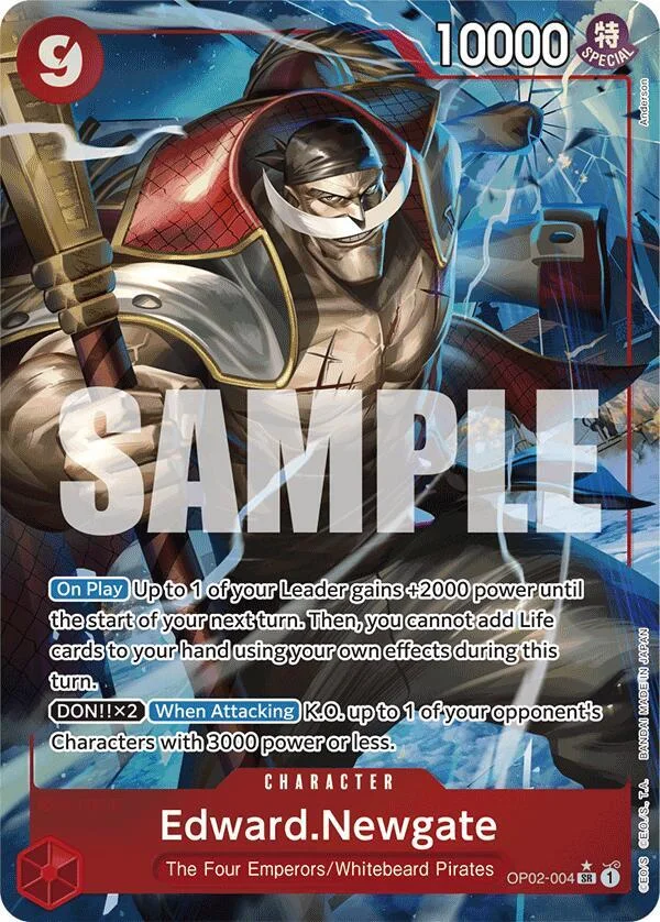 Edward.Newgate, Premium Booster -The Best- OP02-004
