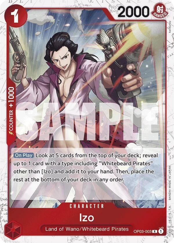 Izo, Premium Booster -The Best- OP03-003