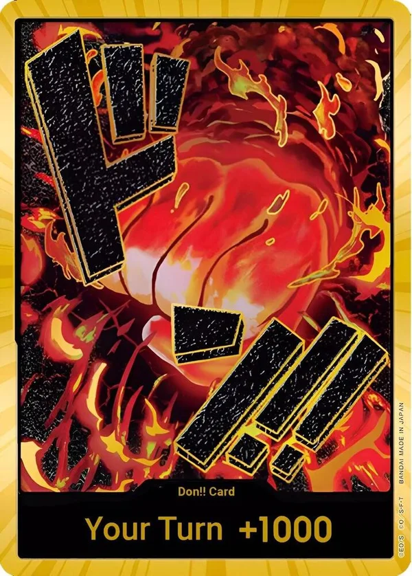 DON!! Card, Premium Booster -The Best- DON!!