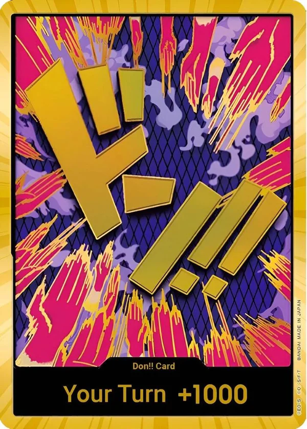 DON!! Card, Premium Booster -The Best- DON!!