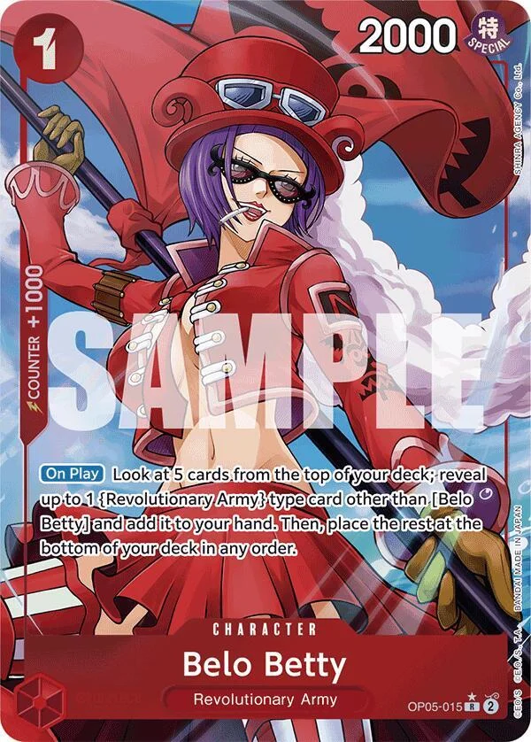 Belo Betty, Premium Booster -The Best- OP05-015