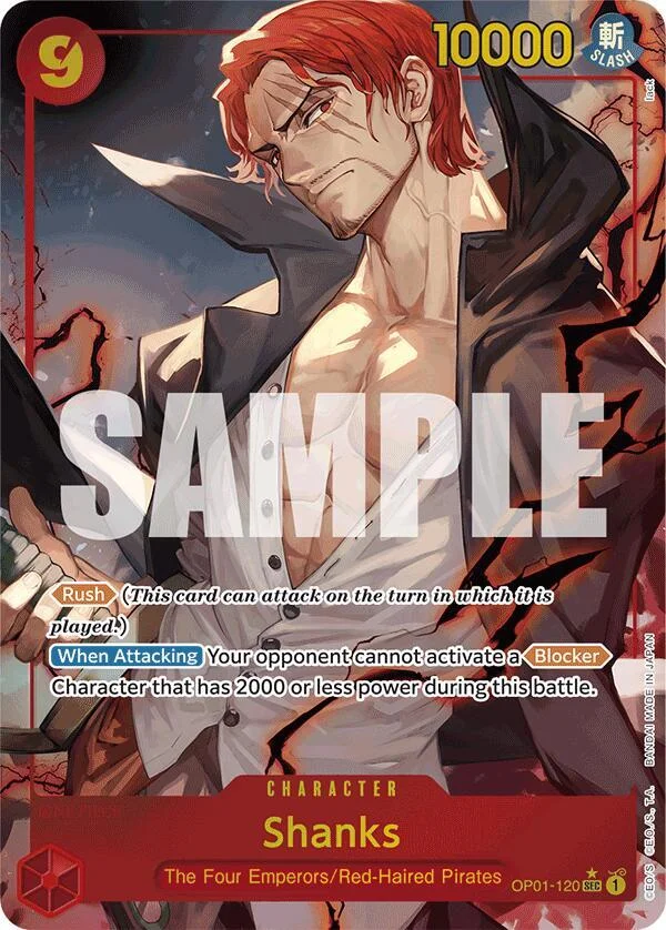 Shanks, Premium Booster -The Best- OP01-120