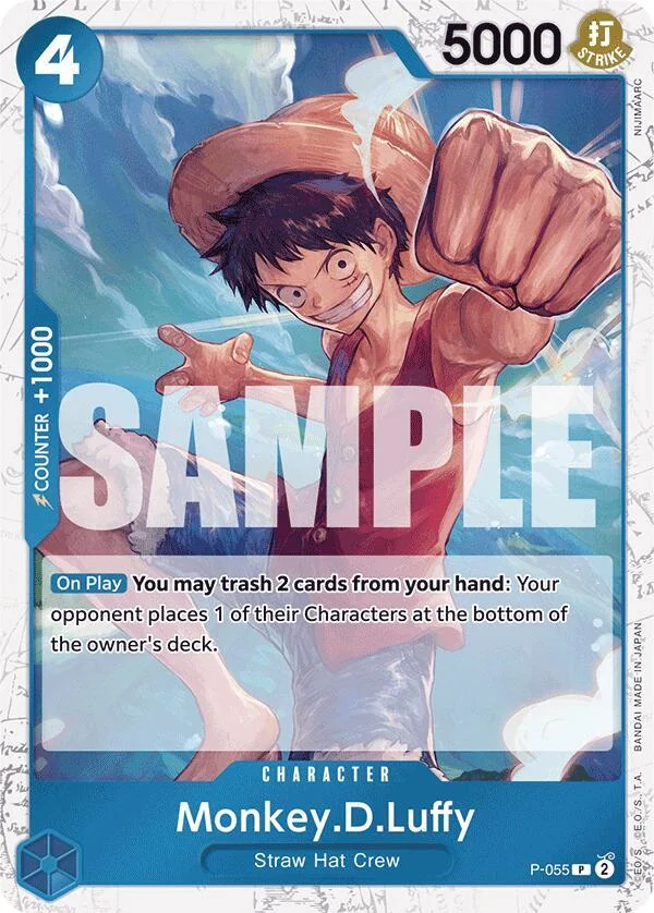 Monkey.D.Luffy, Premium Booster -The Best- P-055