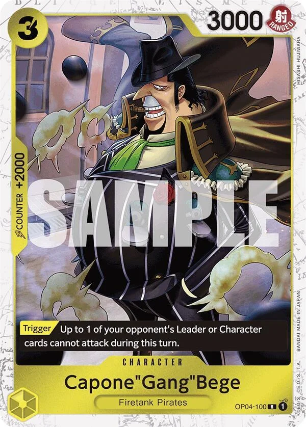 Capone"Gang"Bege, Premium Booster -The Best- OP04-100