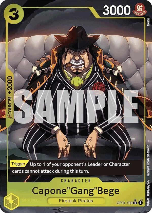 Capone"Gang"Bege, Premium Booster -The Best- OP04-100