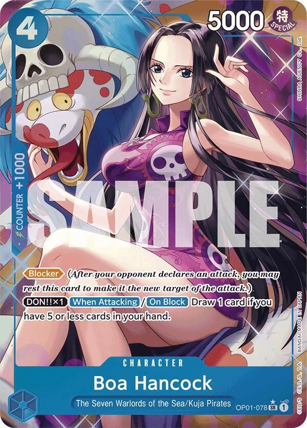 Boa Hancock, Premium Booster -The Best- OP01-078